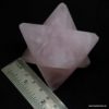 Rose Quartz Big Size Merkaba Star Merkaba Stone Agate Buddy