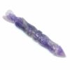 Amethyst Angel Wand Carved Healing Stick