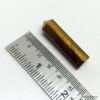 Yellow Tiger Eye Single Terminated Gemstone Pencil.